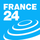 BE| FRANCE 24 (IN ENGLISH) ᴿᴬᵂ logo