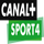 PLAY+| CANAL+ SPORT 4 ᴿᴬᵂ logo