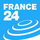 SKY| FRANCE 24 (IN ENGLISH) ᴿᴬᵂ logo