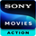 UK| SONY MOVIES ACTION logo