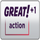 GREAT MOVIES ACTION +1 [UK] logo