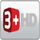 3PLUS [LT] logo