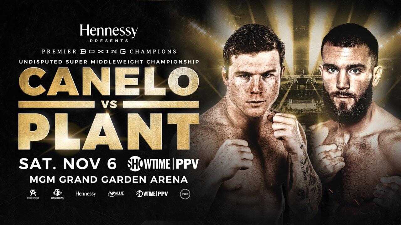 Canelo Alvarez vs. Caleb Plant 0