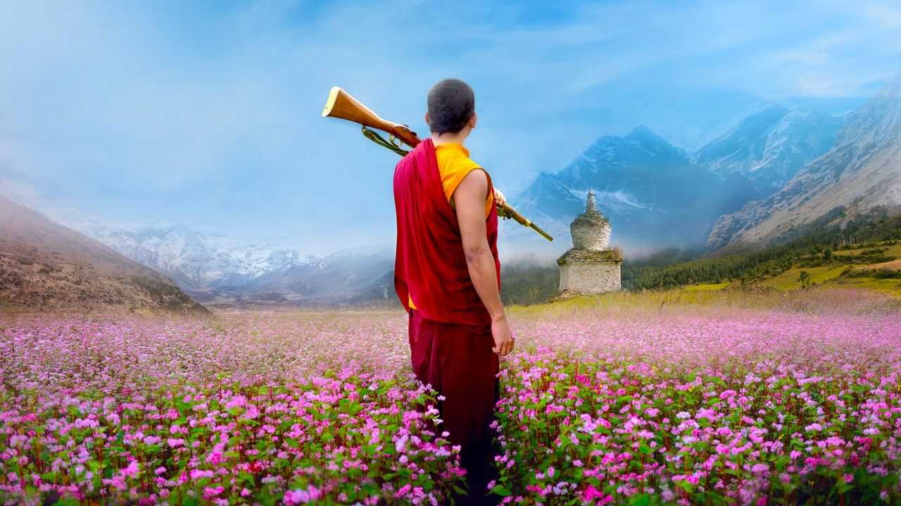 The Monk and the Gun (2023) 0
